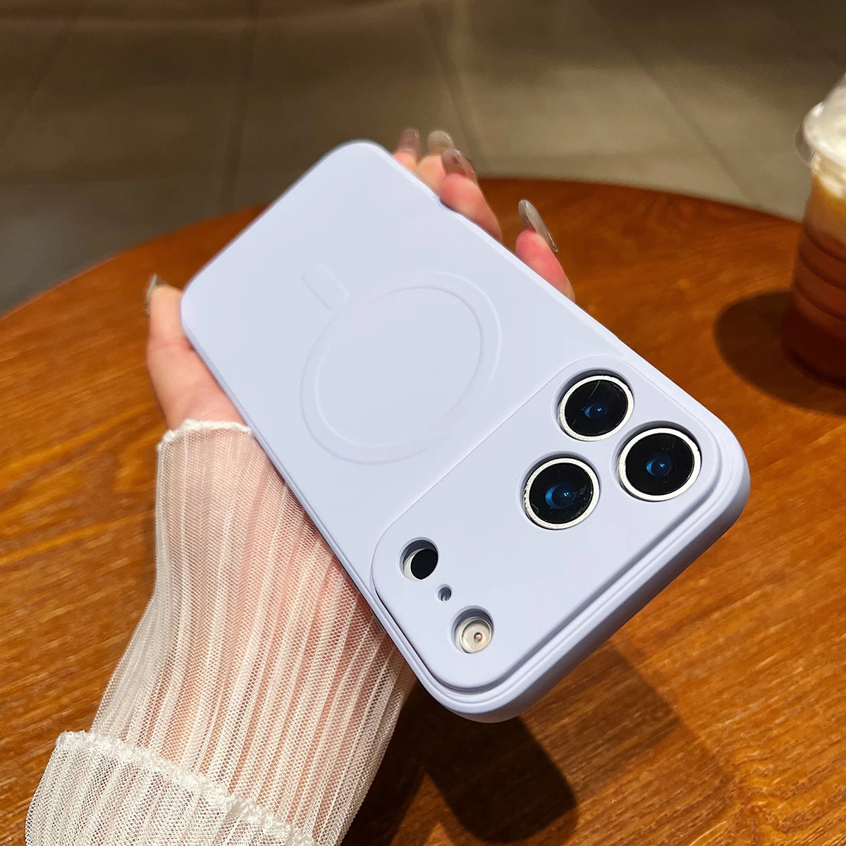 for iPhone 17 Pro Max 17 Air 17Pro Case Magnetic Cover for Mag-safe Liquid Silicone Velvet Lining All-round Camera Protect Shell