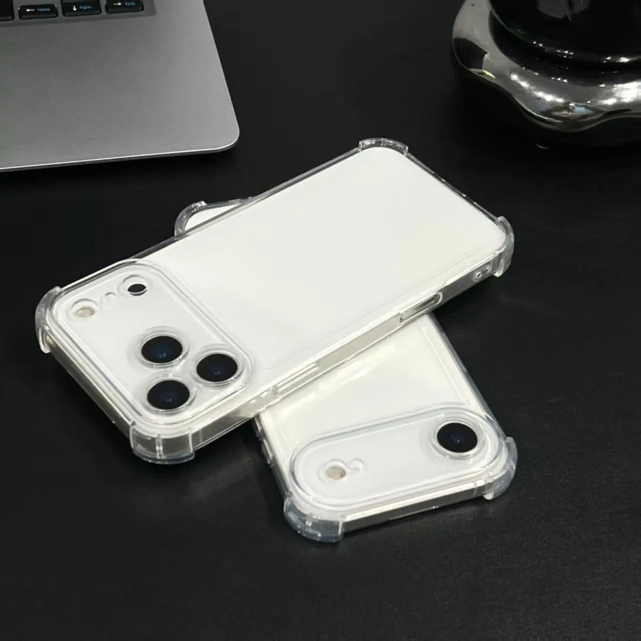 Airbag Anti Knock Phone Case for IPhone17 IPhone 17 Pro Max Air 5G Soft Clear Transparent Silicone Air Bag Corners Bumper Cover