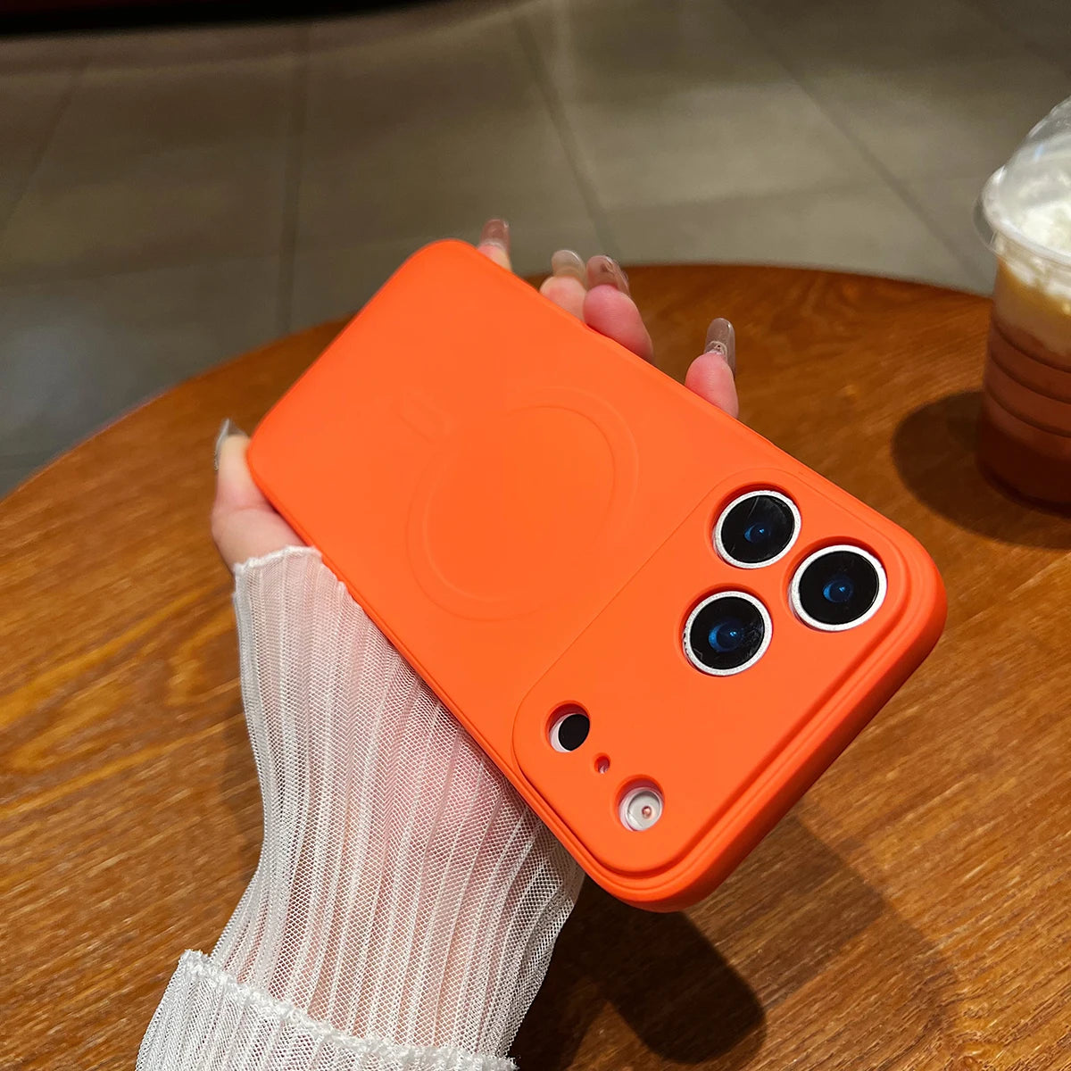 for iPhone 17 Pro Max 17 Air 17Pro Case Magnetic Cover for Mag-safe Liquid Silicone Velvet Lining All-round Camera Protect Shell