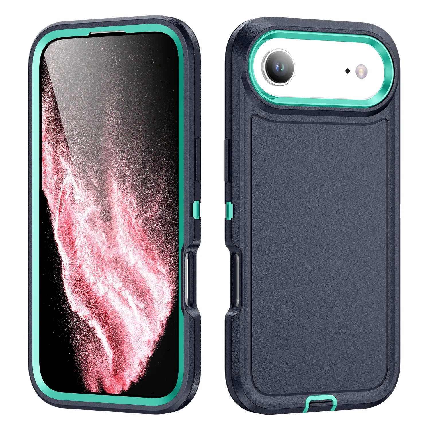 Shock Resistant Three Layer Phone Case for Iphone 17 Air Iphone17 Pro Max 15 16 14 Plus 13 12 Iphone16 Iphone15 Covers
