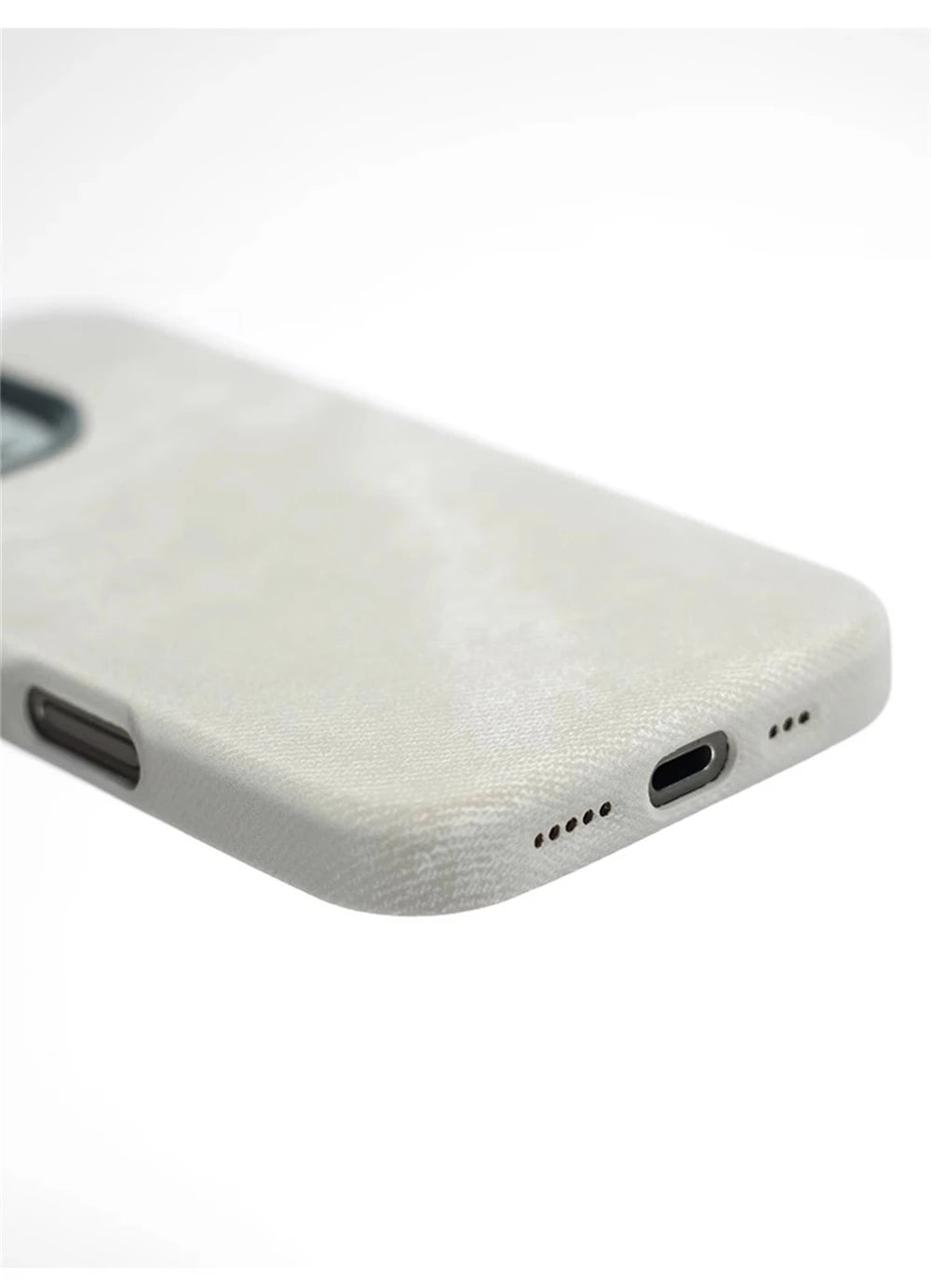 Luxury Shockproof Magnetic Fiber Leather Case For iPhone 17 16 Pro Max, Air For MagSafe Wireless Charging Cover