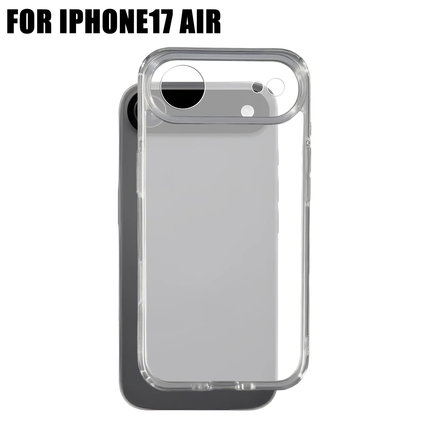 Transparent Phone Case High Definition Shockproof Corner Protection Phone Covers for IPhone 17 ProMax/17 Air/17 Pro/17