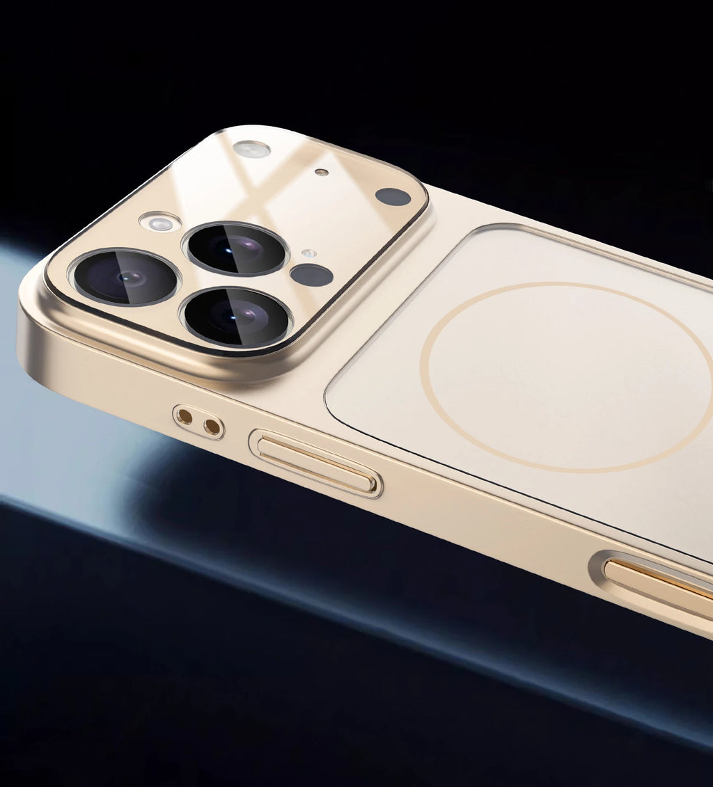 NEW Luxury Frosted Glass Finish Magnetic Phone Case For iPhone 17 Pro Max 16 15 14 13 Pro Max 17Air For Magsafe Shockproof Cover