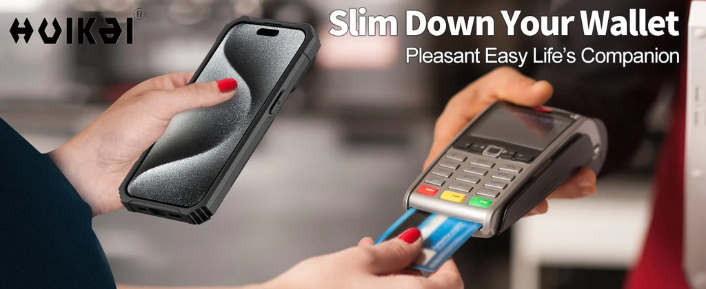 Case For iPhone 17 Pro Max 16 Pro 15 Pro Max Card Holder Magnetic Rotated Ring Kickstand Layer Heavy Shockproof Wallet Covers