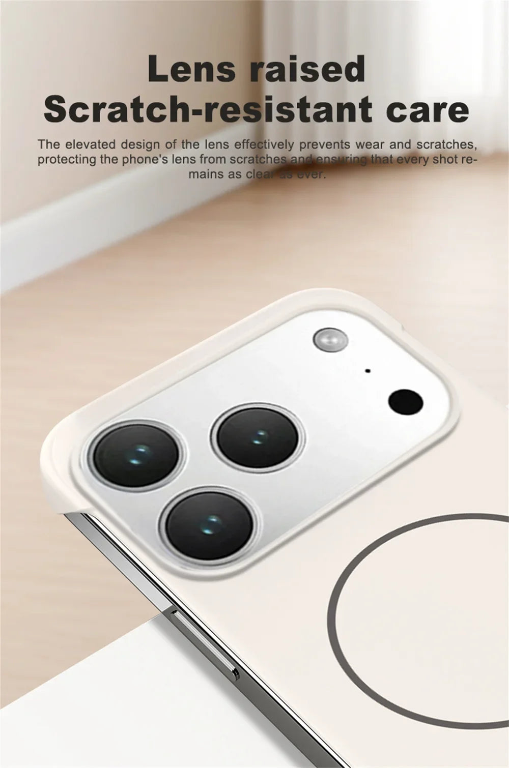 for Magsafe Bezel-less Phone Case for iPhone 17 Air 17 Pro Max Ultra Thin Frameless Hard Magnetic Cover for iPhone 17 Pro 17Air