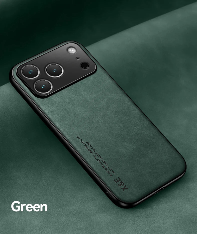 Leather Sheepskin Soft Case For iPhone 17 Pro Max 17 Air 16 Pro Max 16 Plus 16e 16Pro 17Pro Max Cover Frame Shockproof Cases