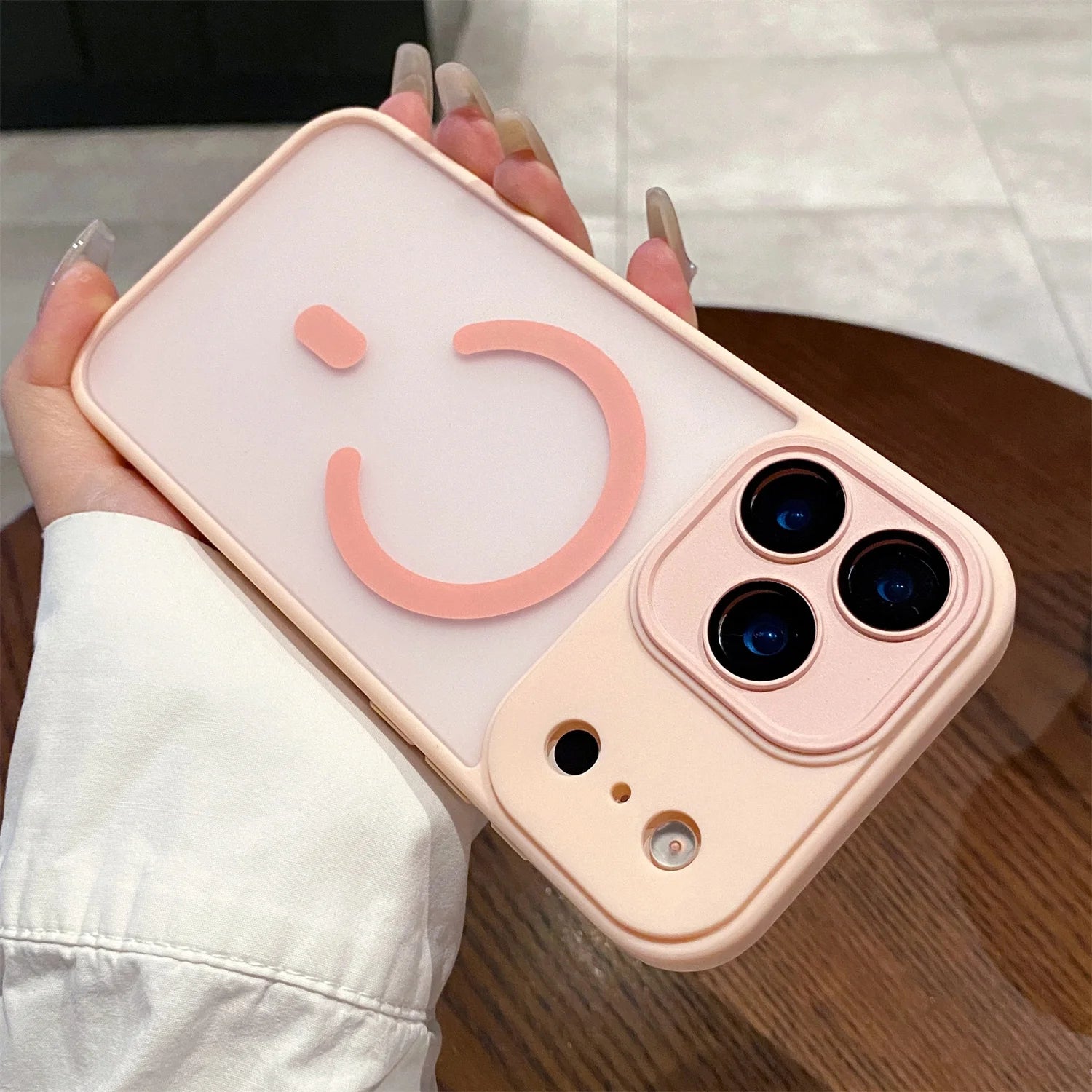 Luxury Matte Magsafe Magnetic With Lens film Phone Case For iPhone 17 17Air 17 Pro 17ProMax Hard PC Bumper Cover