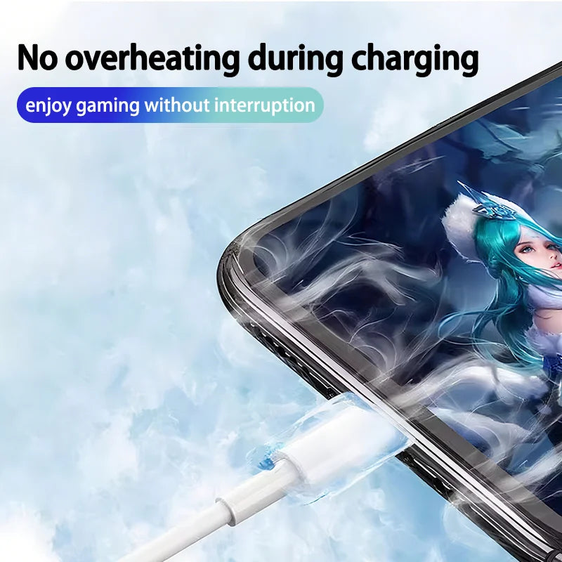 ZIJAZO 30W Type C To Lighting Data Cord USB C to Lighting Fast Charging Cable for iPhone 14 13 12 11 XR XS Pro Max 8 7 Plus iPad