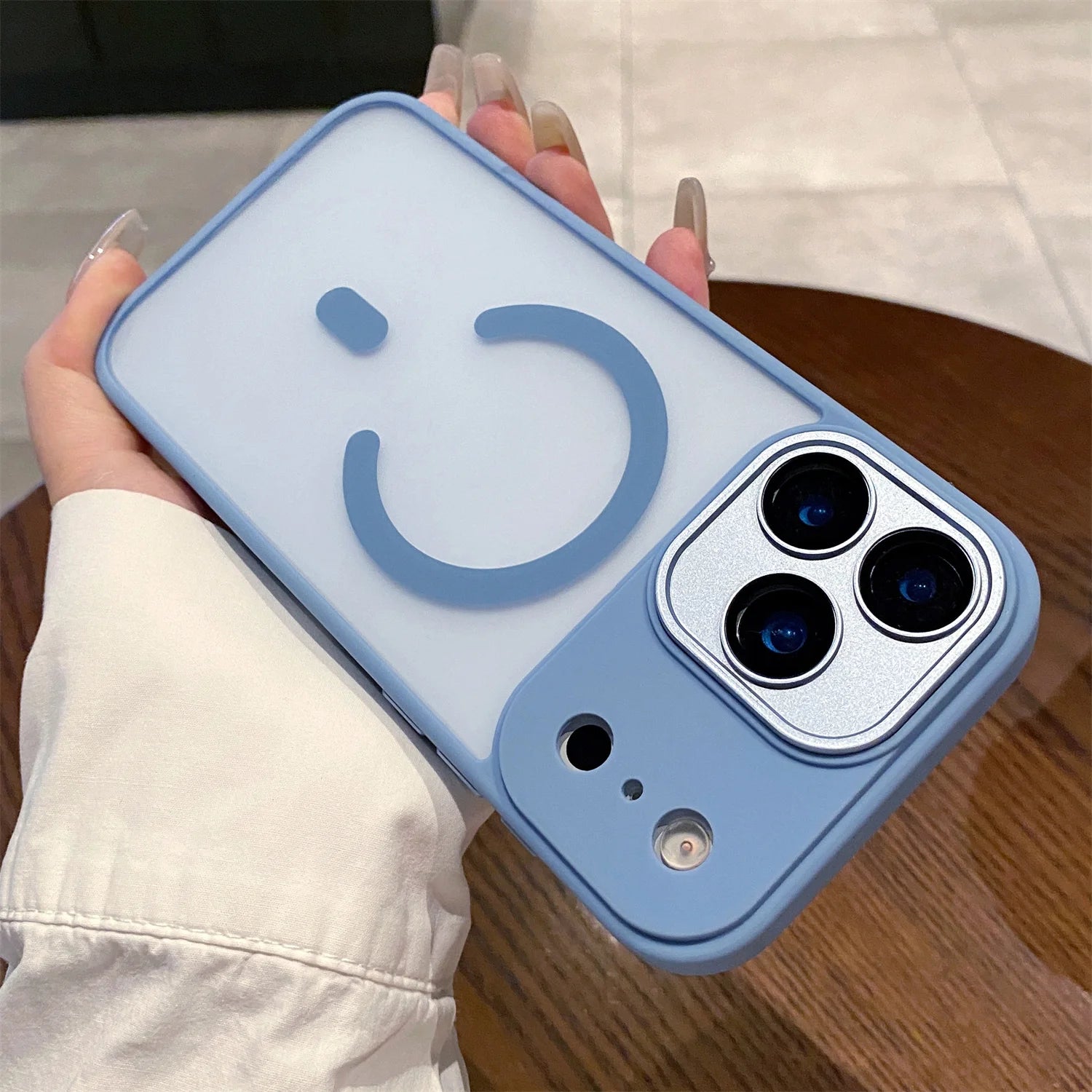 Luxury Matte Magsafe Magnetic With Lens film Phone Case For iPhone 17 17Air 17 Pro 17ProMax Hard PC Bumper Cover