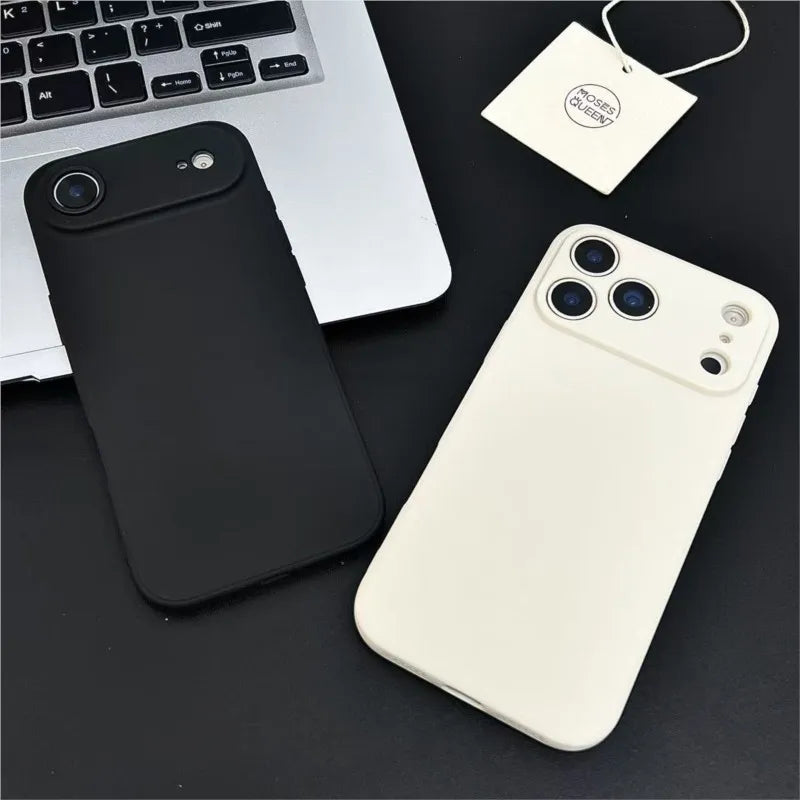 For iphone 17 Pro Max case For iphone 17 17 Air 17 Pro 17 Pro Max Cover TPU Liquid Silicone Protective Cover iphone 17 Pro Max