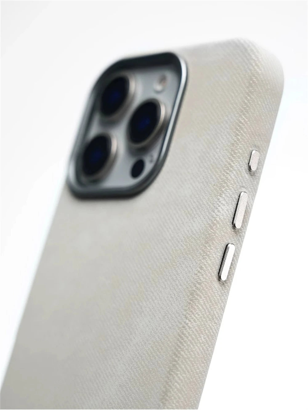 Luxury Shockproof Magnetic Fiber Leather Case For iPhone 17 16 Pro Max, Air For MagSafe Wireless Charging Cover