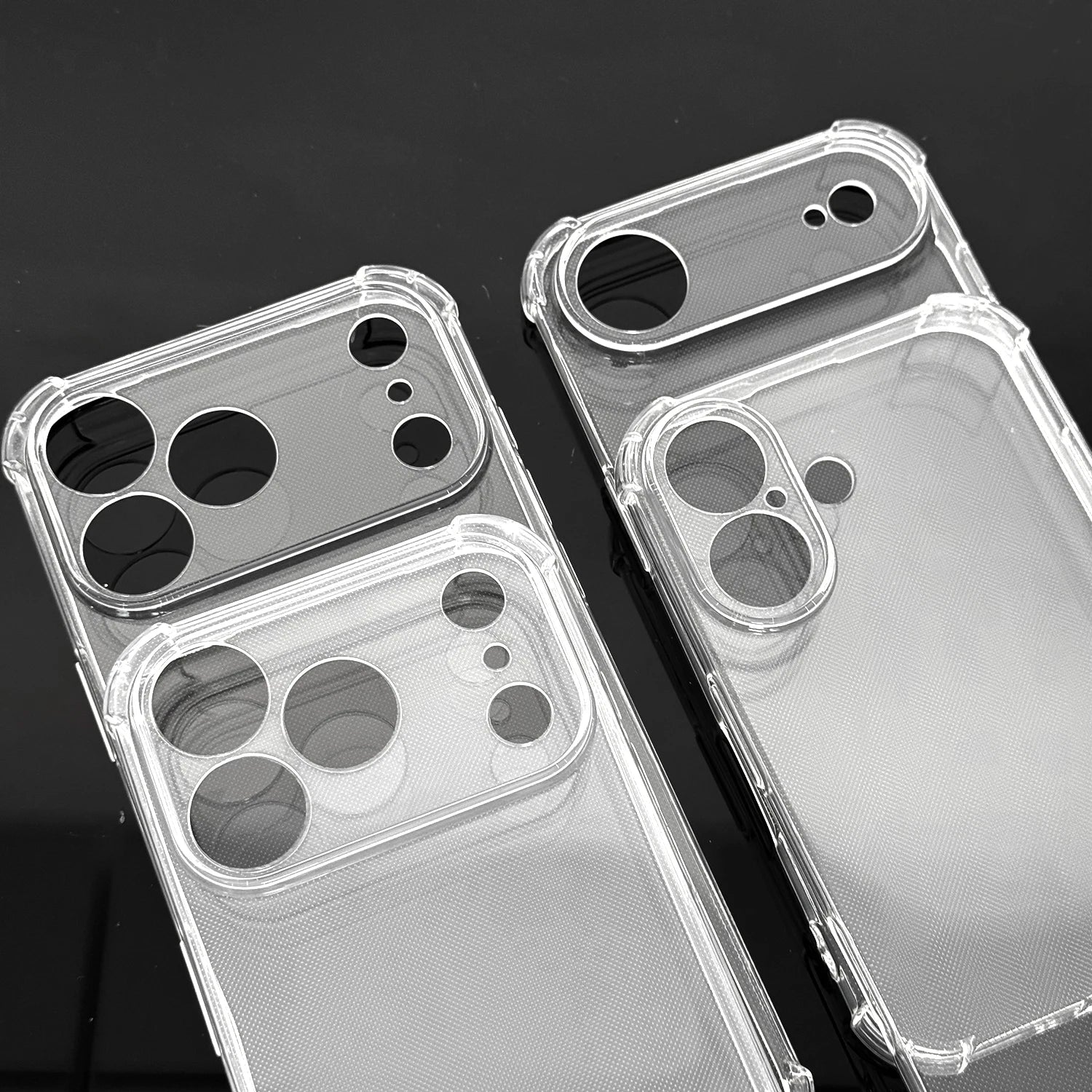 Transparent Phone Case High Definition Shockproof Corner Protection Phone Covers for IPhone 17 ProMax/17 Air/17 Pro/17