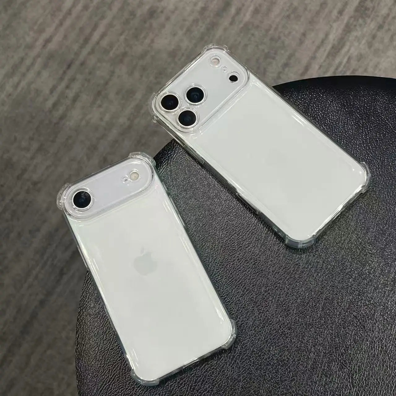 Airbag Anti Knock Phone Case for IPhone17 IPhone 17 Pro Max Air 5G Soft Clear Transparent Silicone Air Bag Corners Bumper Cover