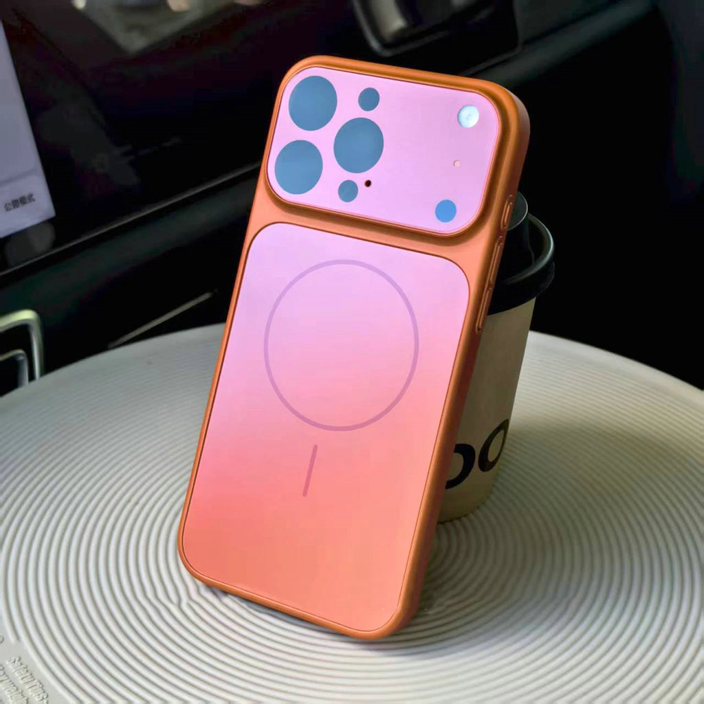 NEW Luxury Frosted Glass Finish Magnetic Phone Case For iPhone 17 Pro Max 16 15 14 13 Pro Max 17Air For Magsafe Shockproof Cover