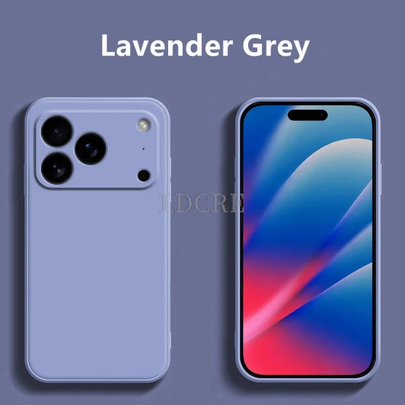 For iphone 17 Pro Max case For iphone 17 17 Air 17 Pro 17 Pro Max Cover TPU Liquid Silicone Protective Cover iphone 17 Pro Max